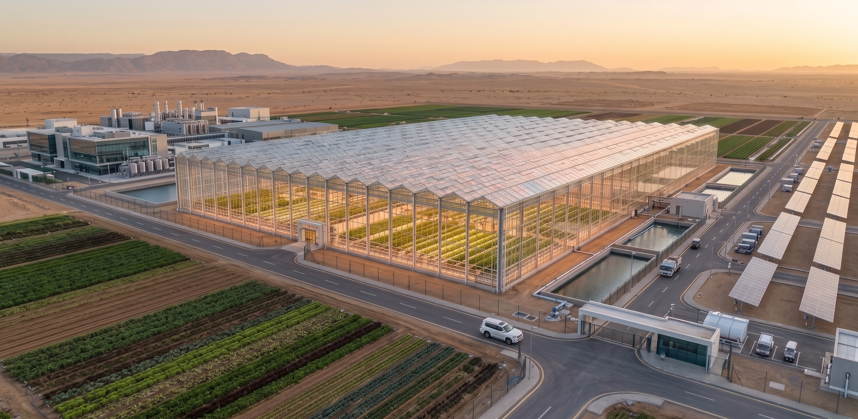 Integrated agricultural landscape